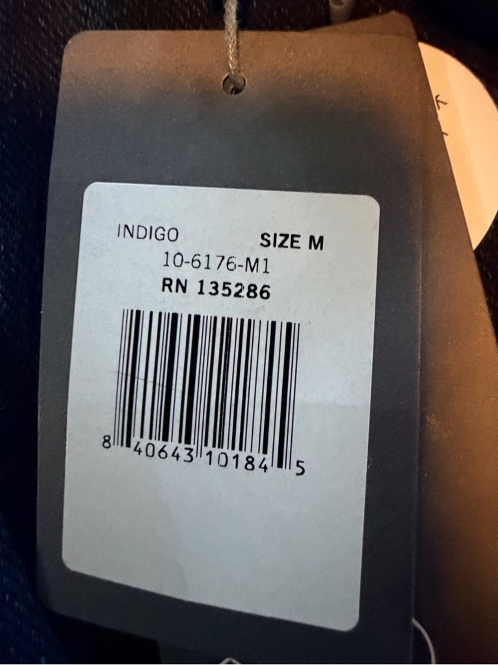 Lysse Straight Leg Pull On Stretch Denim Jeans- M NWT - Picture 4 of 5